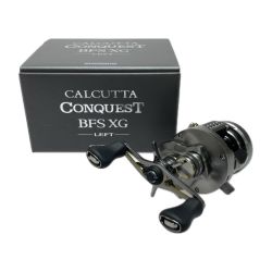 §§ SHIMANO シマノ 23カルカッタコンクエストBFS XGL 045713 ベイトリール 程度AB 箱、袋、純正スプール アベイルスプール Bランク