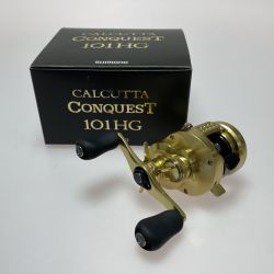 §§ SHIMANO シマノ 21カルカッタコンクエスト 101HG 04237 ベイトリール 程度AB 箱付 Bランク