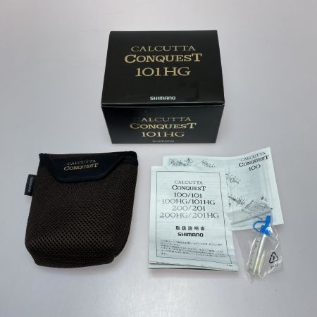  SHIMANO シマノ 21カルカッタコンクエスト 101HG 04237 ベイトリール 程度AB 箱付