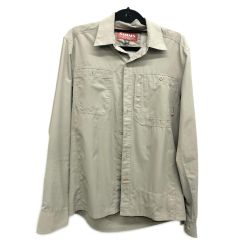 §§ SIMMS フィッシングウェア フィッシングシャツ SIZE XS アイボリー Bランク