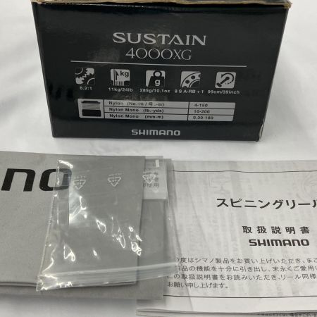  SHIMANO シマノ スピニングリール  17サステイン 4000XG-I 03761