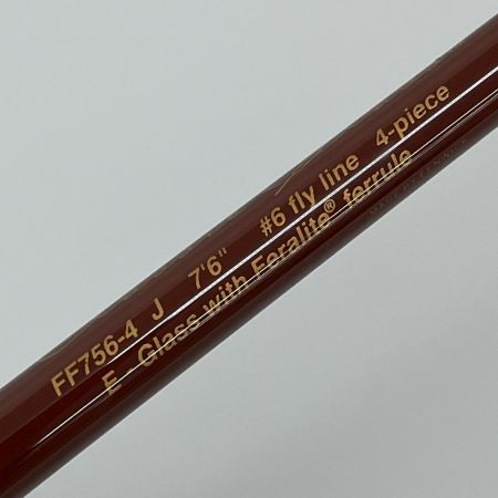 fenwick ロッド フライロッド fenwick クラシックグラス 4p ケース付 FF756-4