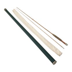 〇〇 横田ロッド 漆原モデル バンブー フライロッド 7.6ft #5 Bランク