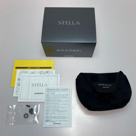  SHIMANO シマノ 22’STELLA 4000MHG 043955 スピニングリール 程度A