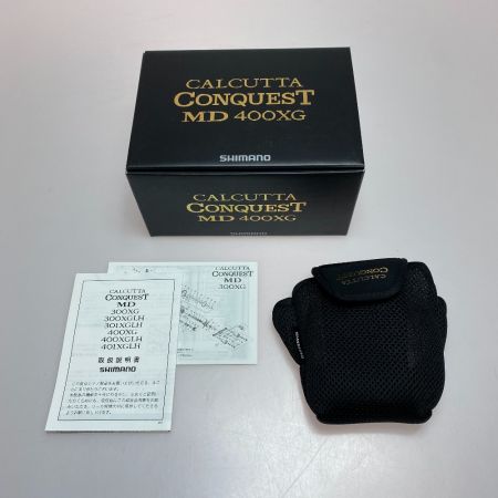  SHIMANO シマノ 23カルカッタコンクエストMD 400XG 右ハンドル 045959 ベイトリール 程度B