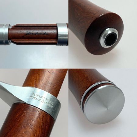  Casket ボロンハンドル オールウッド ルアーロッド 程度A ケース付