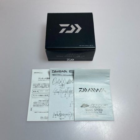  DAIWA ダイワ HRF ソニックスピード 9.1L-TW 0630011 ベイトリール 程度B 箱付