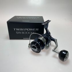 §§ SHIMANO シマノ 21ツインパワーSW 8000HG 04228 スピニングリール 程度B Bランク