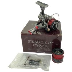 △△ SHIMANO シマノ スピニングリール 16ストラディックCI4+ C2000S-B ノブカスタム済 03487 Bランク