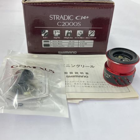  SHIMANO シマノ スピニングリール 16ストラディックCI4+ C2000S-B ノブカスタム済 03487
