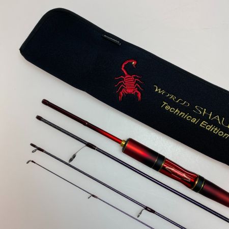  SHIMANO シマノ 24 ワールドシャウラ テクニカルエディション S52UL-F/4 357793 ルアーロッド 程度A 箱付