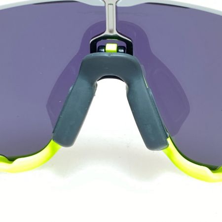  OAKLEY オークリー JAWBREAKER 程度B サングラス ホワイト×イエロー