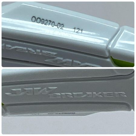  OAKLEY オークリー JAWBREAKER 程度B サングラス ホワイト×イエロー