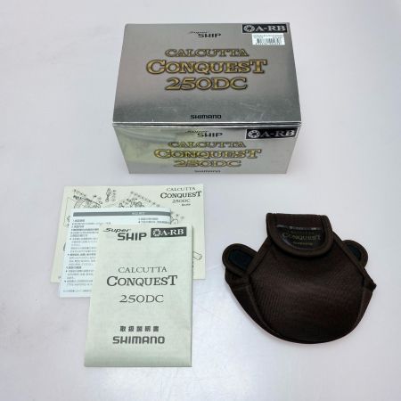 SHIMANO シマノ 05カルカッタコンクエスト250DC 01876 ベイトリール 程度B