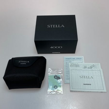  SHIMANO シマノ 18ステラ 4000 3808.0 スピニングリール 程度B キズ有