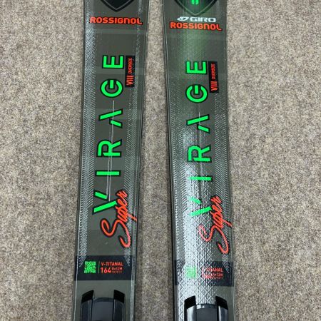 ROSSIGNOL ロシニョール スキー ROSSIGNOL 164cm SUPER VIRAGE グレー