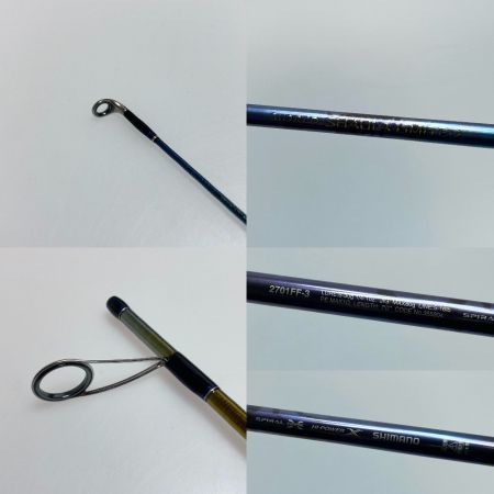  SHIMANO シマノ 23ワールドシャウラリミテッド 2701FF-3 355904 ルアーロッド 未使用 未使用品(S) ケース付
