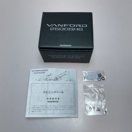  SHIMANO シマノ 20ヴァンフォード2500SHG 04205 スピニングリール 程度A 箱付