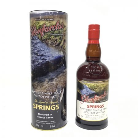  Glenfarclas グレンファークラス ウィスキー スコッチ 700ml SPRINGS スプリングス 46度