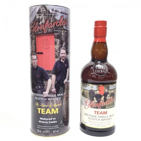  Glenfarclas グレンファークラス ウィスキー スコッチ 700ml TEAM チーム 46度