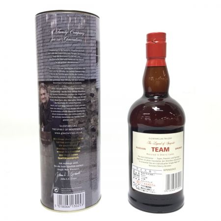  Glenfarclas グレンファークラス ウィスキー スコッチ 700ml TEAM チーム 46度