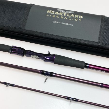  DAIWA ダイワ ハートランド リベラリスト 863M+RSB-23 05806402 ルアーロッド 程度AB ケース付