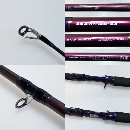  DAIWA ダイワ ハートランド リベラリスト 863M+RSB-23 05806402 ルアーロッド 程度AB ケース付