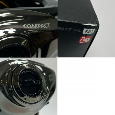  Abu Garcia アブガルシア ビッグシューターコンパクト8-L 左巻き REVO4 BC8-L ベイトリール 程度B 箱付