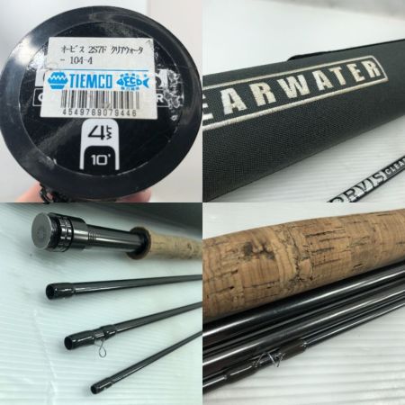  ORVIS オービス フライロッド クリアウォーター 104-4 2S7F