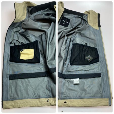  GOLDWIN ゴールドウィン スキーウェア(ジャケット) SIZE 3L 程度AB ワークポケットジャケット タバコ臭有  アイボリー