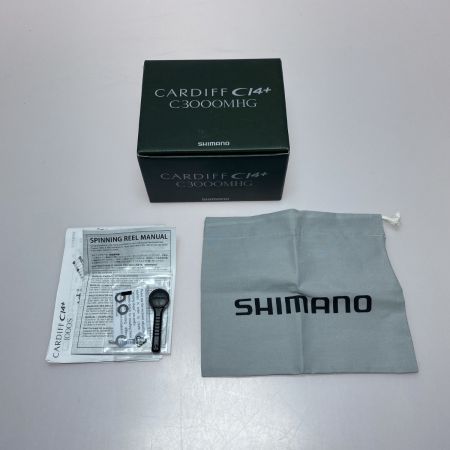  SHIMANO シマノ 18カーディフ Ci4+ C3000MHG 03935 スピニングリール 程度B 箱付