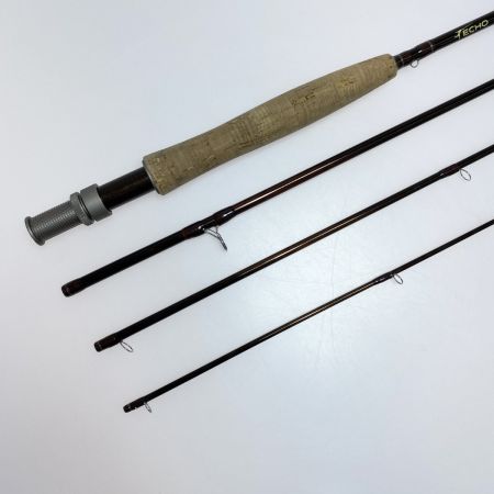  ECHO カーボンXL 590-4 #5 フライロッド ケース付 程度B