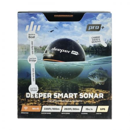  deeper 魚群探知機 程度A