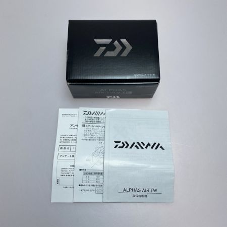  DAIWA ダイワ 20アルファス AIR TW 8.6L 00631511 ベイトリール 程度A 箱付