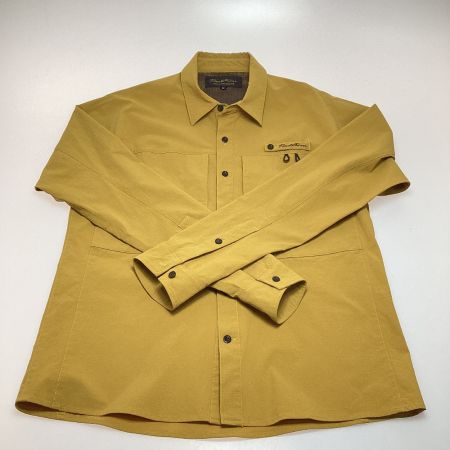  CASKET 釣り用品 釣り服飾 CASKET SIZE M マスタード ラグランフィッシャー マスタード