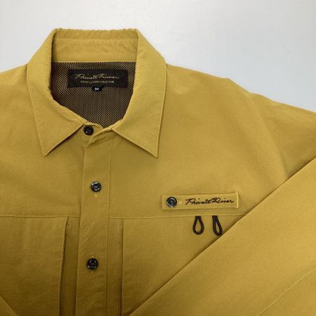  CASKET 釣り用品 釣り服飾 CASKET SIZE M マスタード ラグランフィッシャー マスタード