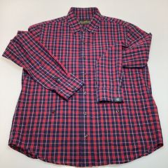  CASKET 釣り用品 釣り服飾 CASKET SIZE M ギンガムチェック スコッチタータンシャツ ギンガムチェック Bランク