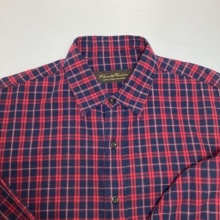  CASKET 釣り用品 釣り服飾 CASKET SIZE M ギンガムチェック スコッチタータンシャツ ギンガムチェック