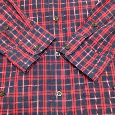  CASKET 釣り用品 釣り服飾 CASKET SIZE M ギンガムチェック スコッチタータンシャツ ギンガムチェック