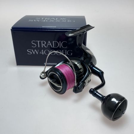  SHIMANO シマノ 20ストラディックSW4000HG 04241 スピニングリール 程度B リールフット小傷有 箱付