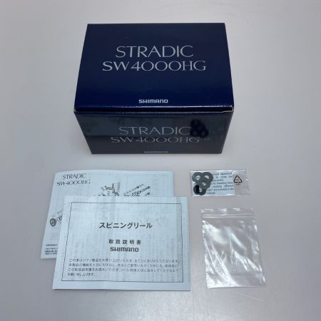  SHIMANO シマノ 20ストラディックSW4000HG 04241 スピニングリール 程度B リールフット小傷有 箱付