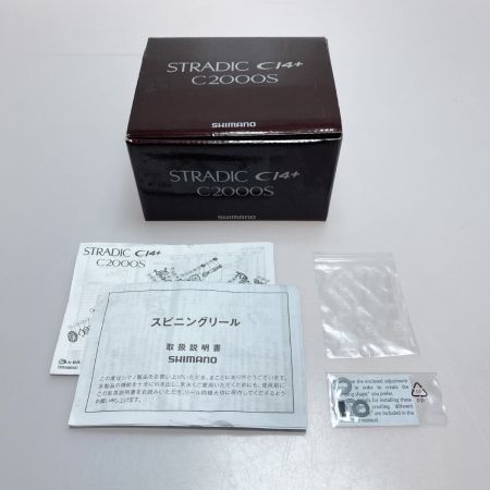 SHIMANO シマノ 16ストラディックCI4+ C2000S 03487 スピニングリール 程度B キズ有