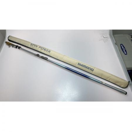  SHIMANO シマノ スピンパワー 425CX-T 21240 ロッド 投竿 程度B 竿袋付