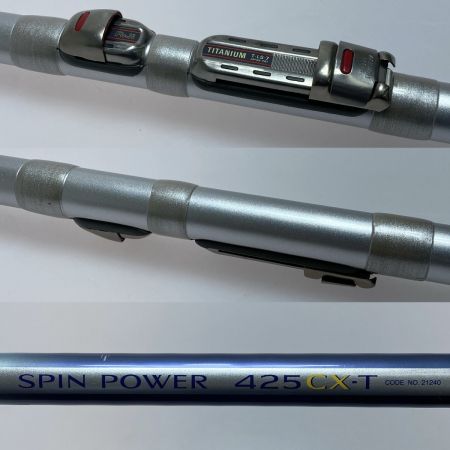  SHIMANO シマノ スピンパワー 425CX-T 21240 ロッド 投竿 程度B 竿袋付