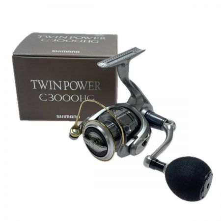  SHIMANO シマノ 11ツインパワー C3000HG 02697 スピニングリール 程度B 箱付