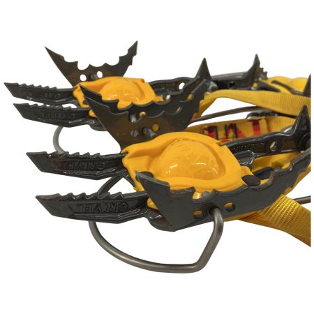 GRIVEL アイゼン GRIVEL G22　12本爪 ワンタッチ式 イエロー 収納袋付き