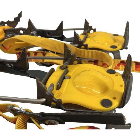 GRIVEL アイゼン GRIVEL G22　12本爪 ワンタッチ式 イエロー 収納袋付き