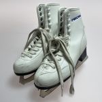  freesport フィギュアスケート 34/4 22.0cm キズ有 Cランク