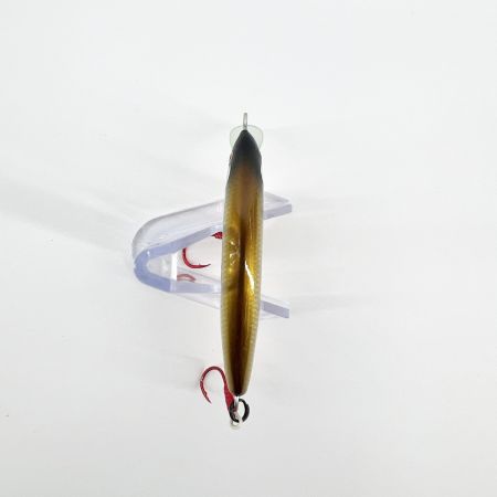  MOJO handmade works 45 ルアー ミノー 約5cm  渓流 ブラウン x オレンジ