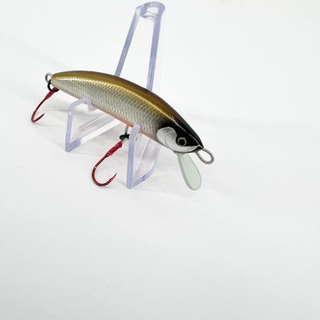  MOJO handmade works 45 ルアー ミノー 約5cm  渓流 ブラウン x オレンジ